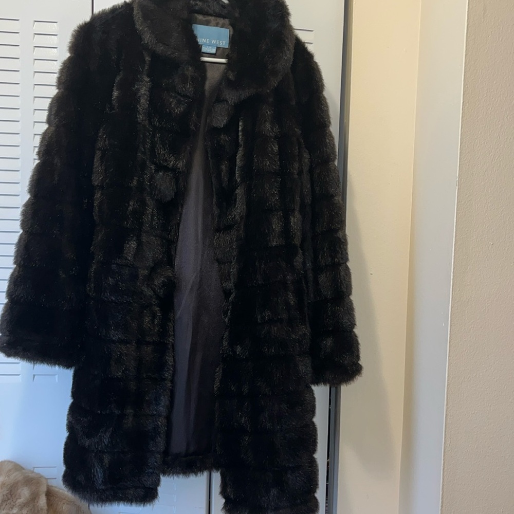 Nine West Faux fur coat